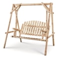 thumbnail image 1 of CASTLECREEK 4' Log Swing, 2 Person, 1 of 2