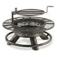 thumbnail image 1 of CASTLECREEK 47" Fire Pit with BBQ Grate Flag, 1 of 8