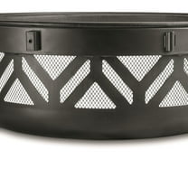 CASTLECREEK 47" Fire Pit with BBQ Grate Geometric