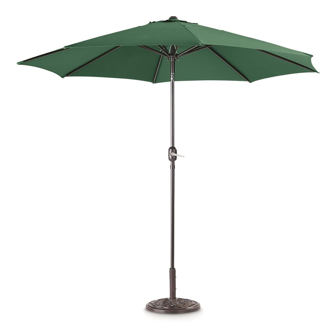 CASTLECREEK 9' Market Patio Umbrella Hunter Green