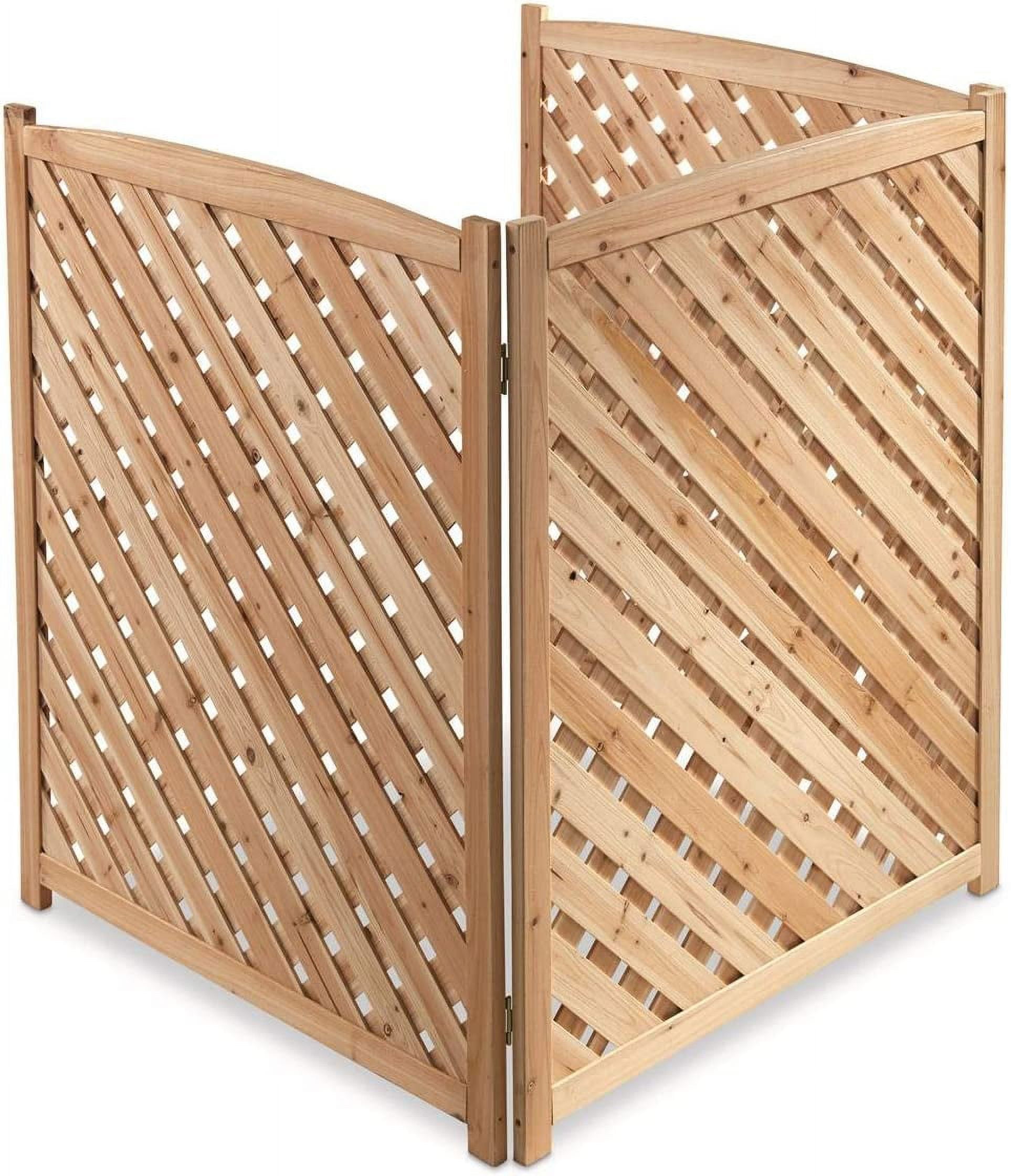 CASTLECREEK Air Conditioner Fence Screen, AC Covers for Outside to Hide