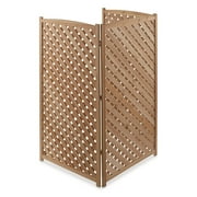 CASTLECREEK 3-Panel Outdoor Privacy Screen, 60