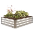 thumbnail image 1 of CASTLECREEK Galvanized Steel Planter Box, Medium, 1 of 3