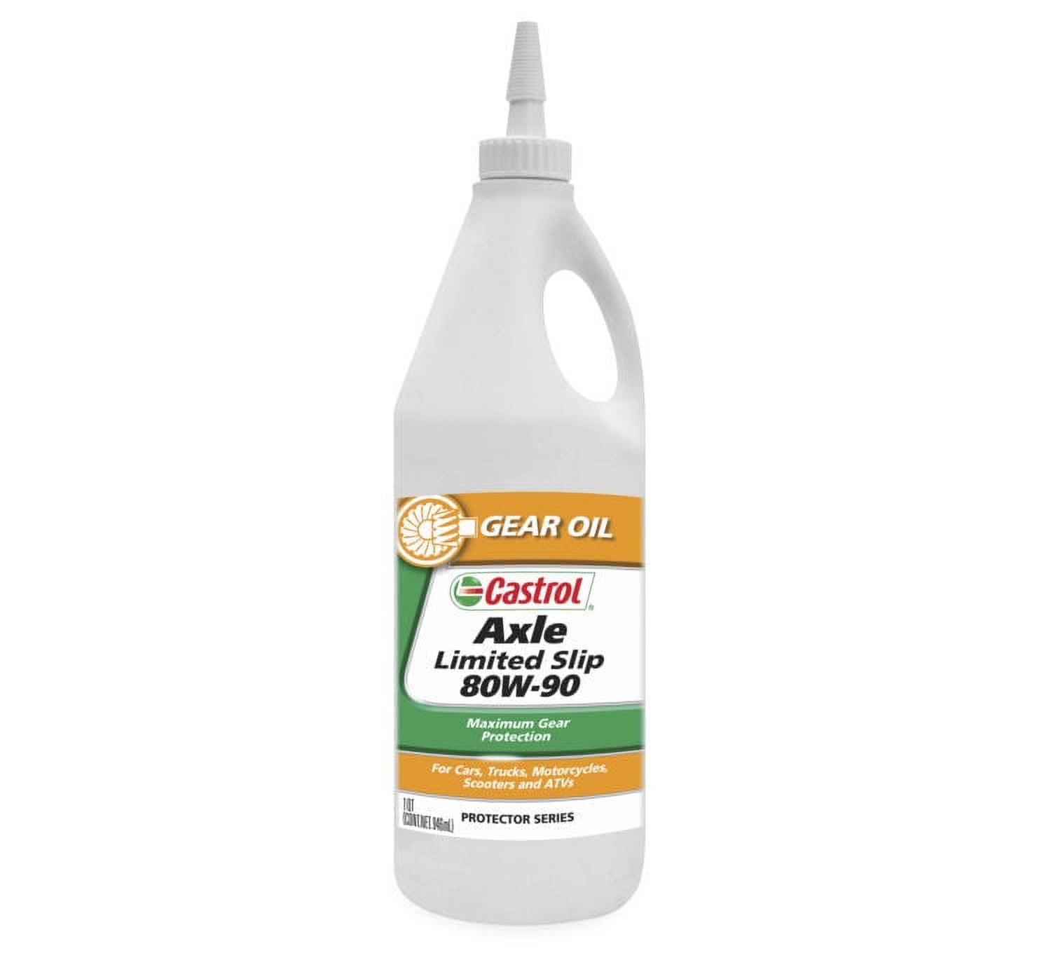 CASTROL OIL Axle Limited Slip Gear Oil 80W90, 1 liter, for Case Order