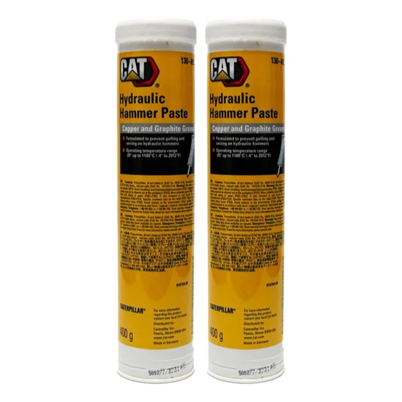 CAT 130-6951 Hydraulic Hammer Paste (400g)  Copper & Graphite Grease (Pack of 2)