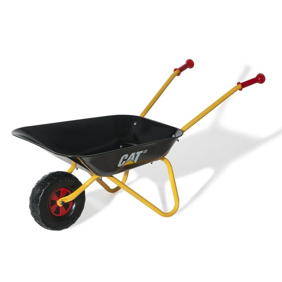 CAT 271818 Wheelbarrow Sand Toy - Black & Yellow