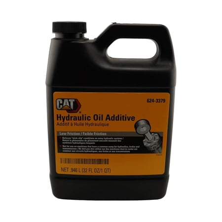 CAT 624-3379 (6243379) Hydraulic Oil Additive – 1 Quart – Low Friction Additive for Noise Reduction