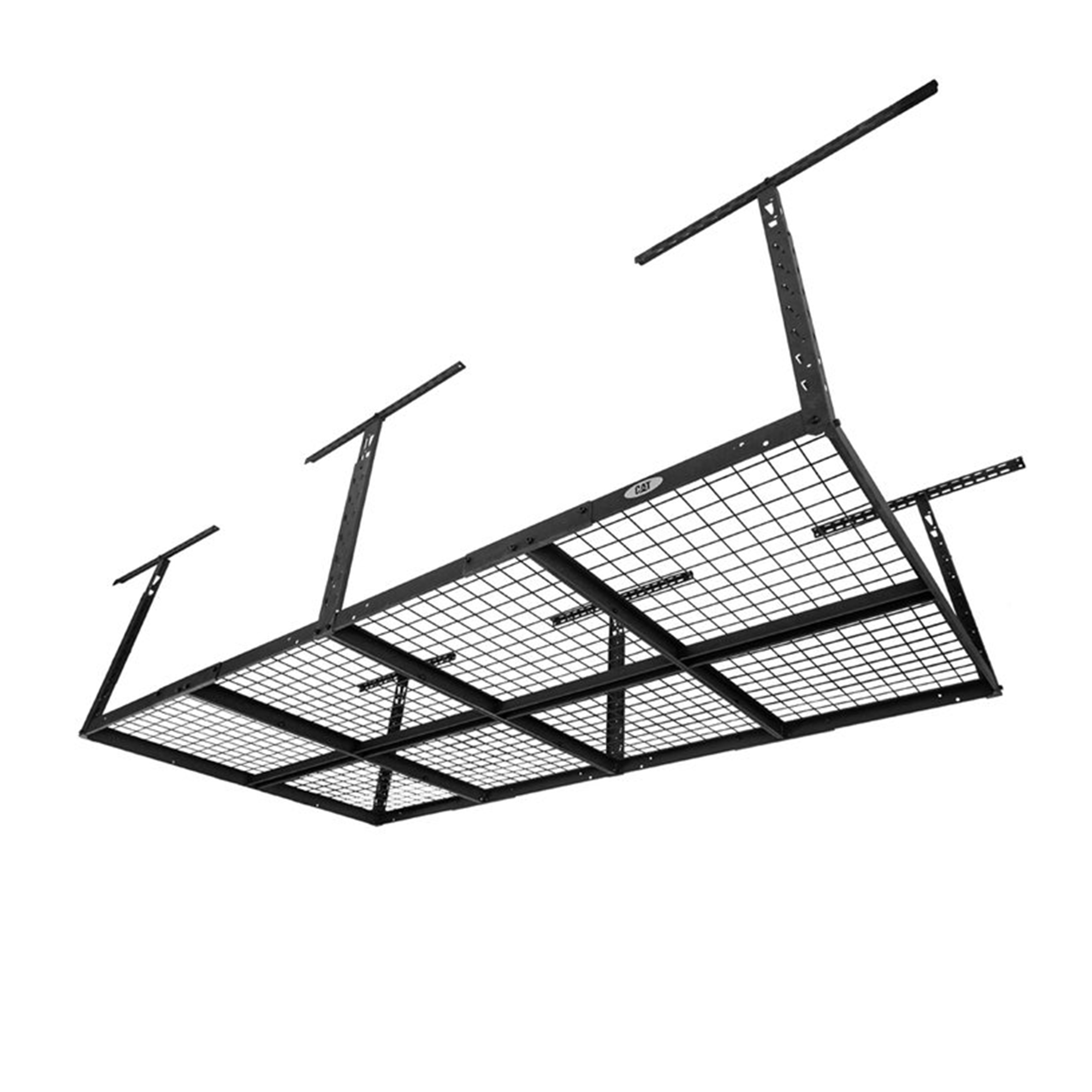 CAT 96 x 48 Inch Steel Adjustable Garage Ceiling Storage Rack System