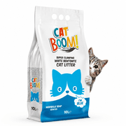 CAT BOOM Multi-Cat Formula Premium Litter   18.5 lb White Bentonite Clay with 99.5% Dust-Free & Strong Clumping ActionMarseille soap