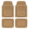 thumbnail image 1 of CAT CAMT-9014 (4-Piece) Deep Dish Rubber Truck Floor Mats, Trim To Fit for Car Truck SUV & Van, All Weather Total Protection Durable Liners Heavy Duty Odorless, 1 of 9
