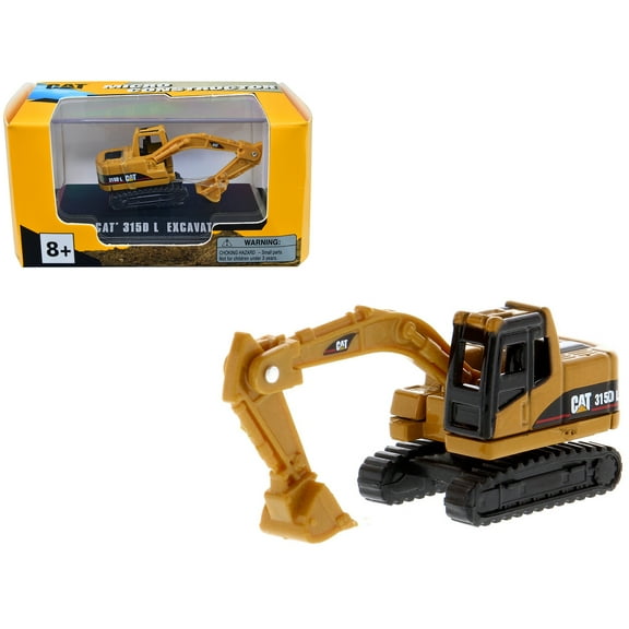 CAT Caterpillar 315D L Excavator Yellow "Micro-Constructor" Series Diecast Model by Diecast Masters