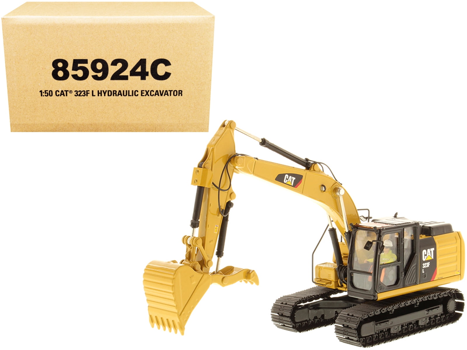 CAT Caterpillar 323F L Hydraulic Excavator with Thumb and Operator 