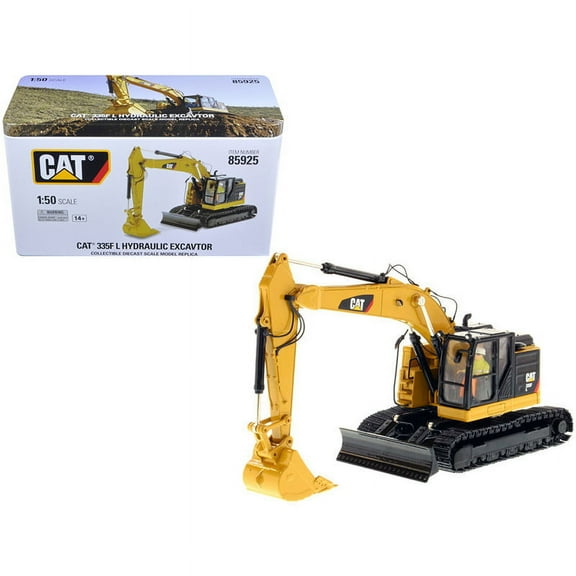 CAT Caterpillar 335F LCR with Operator High Line Series 1/50 Diecast Model by Diecast Masters