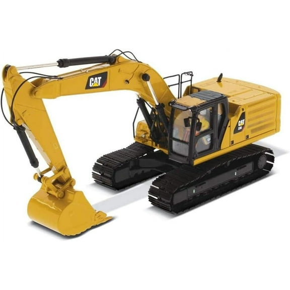 CAT Caterpillar 336 Next Generation Hydraulic Excavator and Operator "High Line" Series 1/50 Model by Diecast Masters