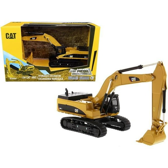 CAT Caterpillar 385C L Hydraulic Tracked Play & Collect 1 by 64 Scale Diecast Model Excavator