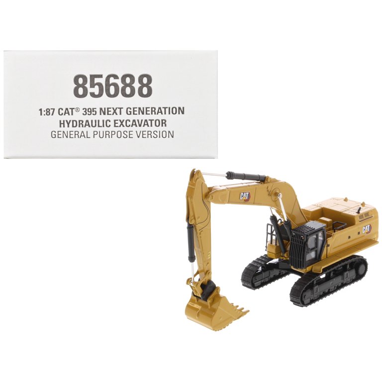模型製作用品 CAT 395 NEXT GENERATION EXCAVATOR 85959 CAT CATERPILLAR 395 NEXT GEN HYDRAULIC EXCAVATOR 1/50 BY