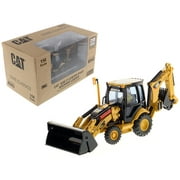 CAT Caterpillar 420E Center Pivot Backhoe Loader & Working Tools & Operator Core Classics Series 1/50 Model by Diecast Masters