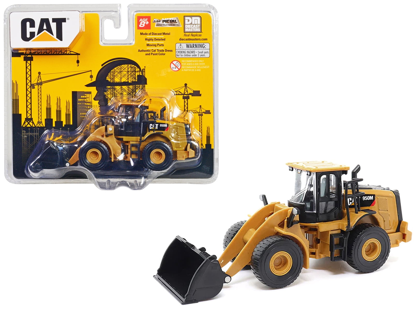 Diecast Masters - CAT 1/24 Scale RC 950M Wheel Loader Diecast Masters - CAT 1/24 Scale RC 950M Wheel Loader
