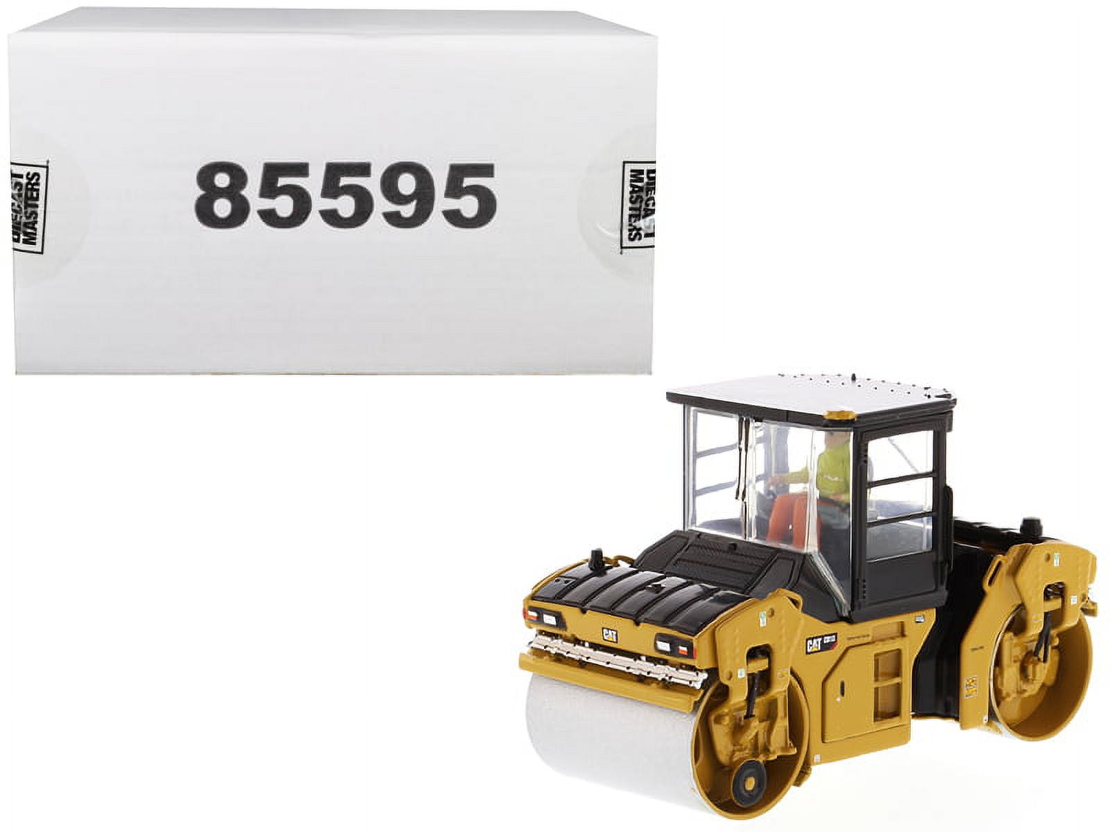 CAT Caterpillar CB-13 Tandem Vibratory Roller with Cab and Operator ...