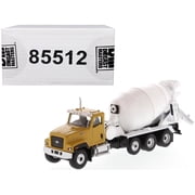 CAT Caterpillar CT681 Concrete Mixer Yellow and White "High Line" Series 1/87 HO Scale Diecast Model by Diecast Masters