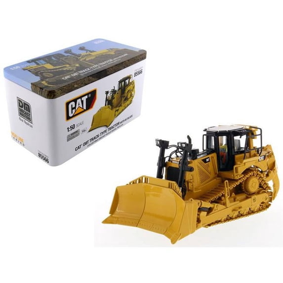 CAT Caterpillar D8T Track Type Tractor Dozer with 8U Blade & Operator High Line Series 1-50 Diecast Model