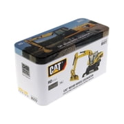 CAT Caterpillar M318D Wheeled Excavator with Operator "High Line" Series 1/87 HO Scale Model by Diecast Masters