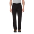 thumbnail image 1 of CAT Caterpillar Men's Fleece Lined Canvas Work Pants, Straight Leg, Stretch Fabric (Black, 30x30), 1 of 2