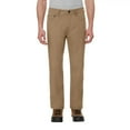 thumbnail image 1 of CAT Caterpillar Men's Fleece Lined Canvas Work Pants, Straight Leg, Stretch Fabric (Tan, 40x30), 1 of 2