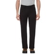 thumbnail image 1 of CAT Caterpillar Men's Fleece Lined Canvas Work Pants Straight Leg in Black, Size 32x30, 1 of 5