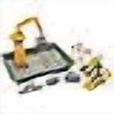 CAT Construction Toys, Dig N' Build Concrete Playset with 12 OZ of Compound - Storage Container