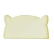 Vibrant Life Silicone Cat Feeding Mat, Beige, 17.5" x 9"
