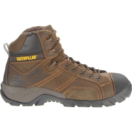 "CAT Footwear Argon Hi Composite Toe - Dark Brown 8.0(W) Work Boot"