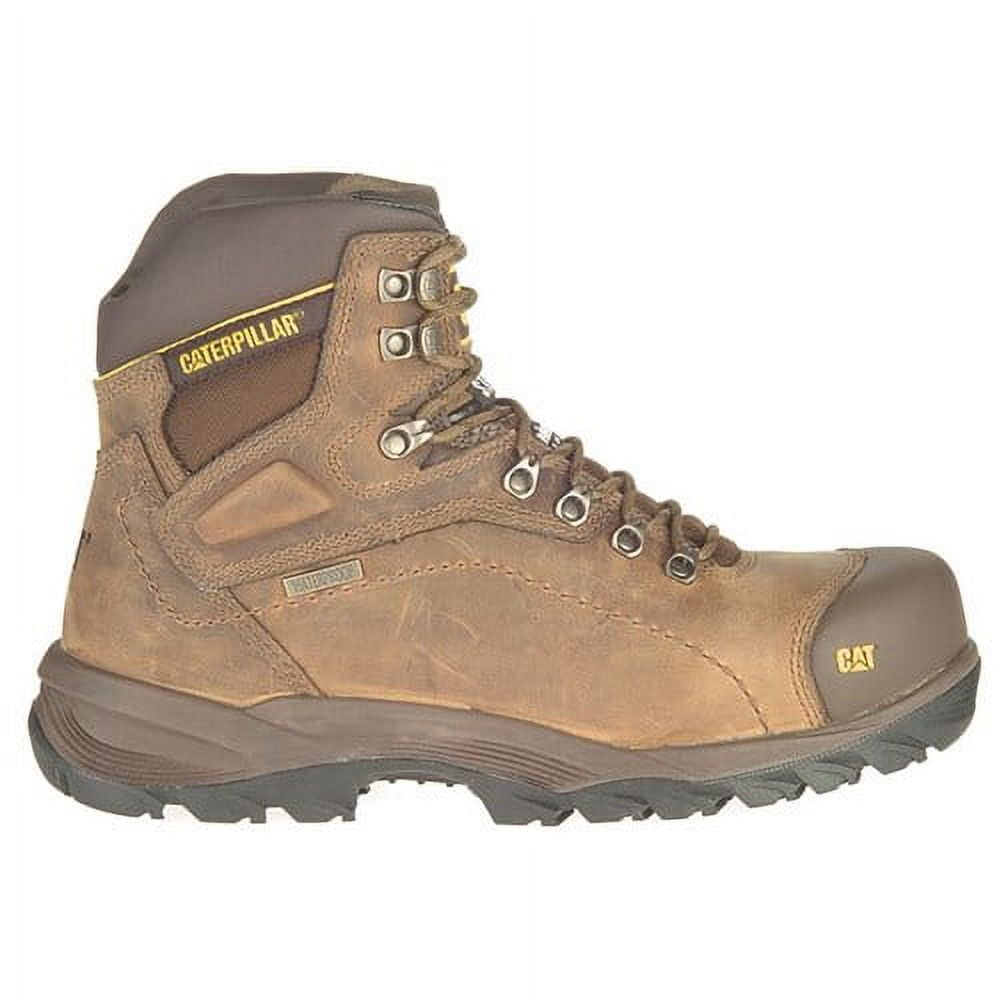 Caterpillar CAT Diagnostic Hi Steel Toe Boots Waterproof Dark Beige Mens Sz 9.5 Diagnostic Hi Waterproof Steel Toe Work Boot | CAT US main image 3