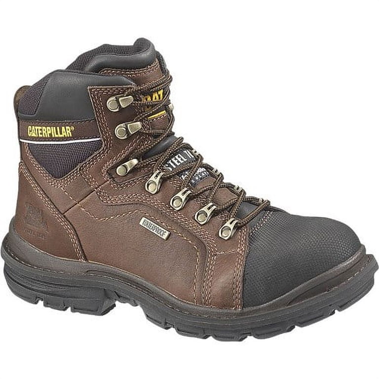 CAT Footwear Flexion Manifold 6 Inch Steel Toe Tough - Oak 