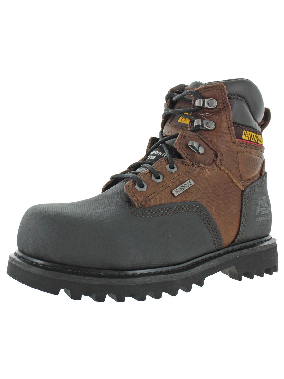 CAT Footwear Mens Creston 6" Steal Toe High Top Work Boots