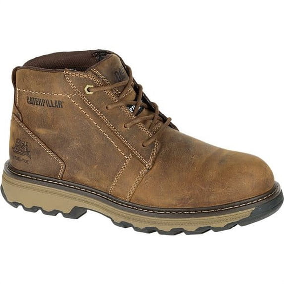"CAT Footwear Parker ESD Steel Toe - Dark Beige 11.5(M) Mens Work Boot"