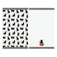 thumbnail image 1 of Evergrace Halloween 2 Piece Hand Towel Set, 100% Cotton, Cat, White 16"x26", 1 of 11