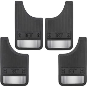 CAT Heavy Duty Pro Mud Flap, Dirt/Slush Protection, Night Reflectors 4 Piece Pack