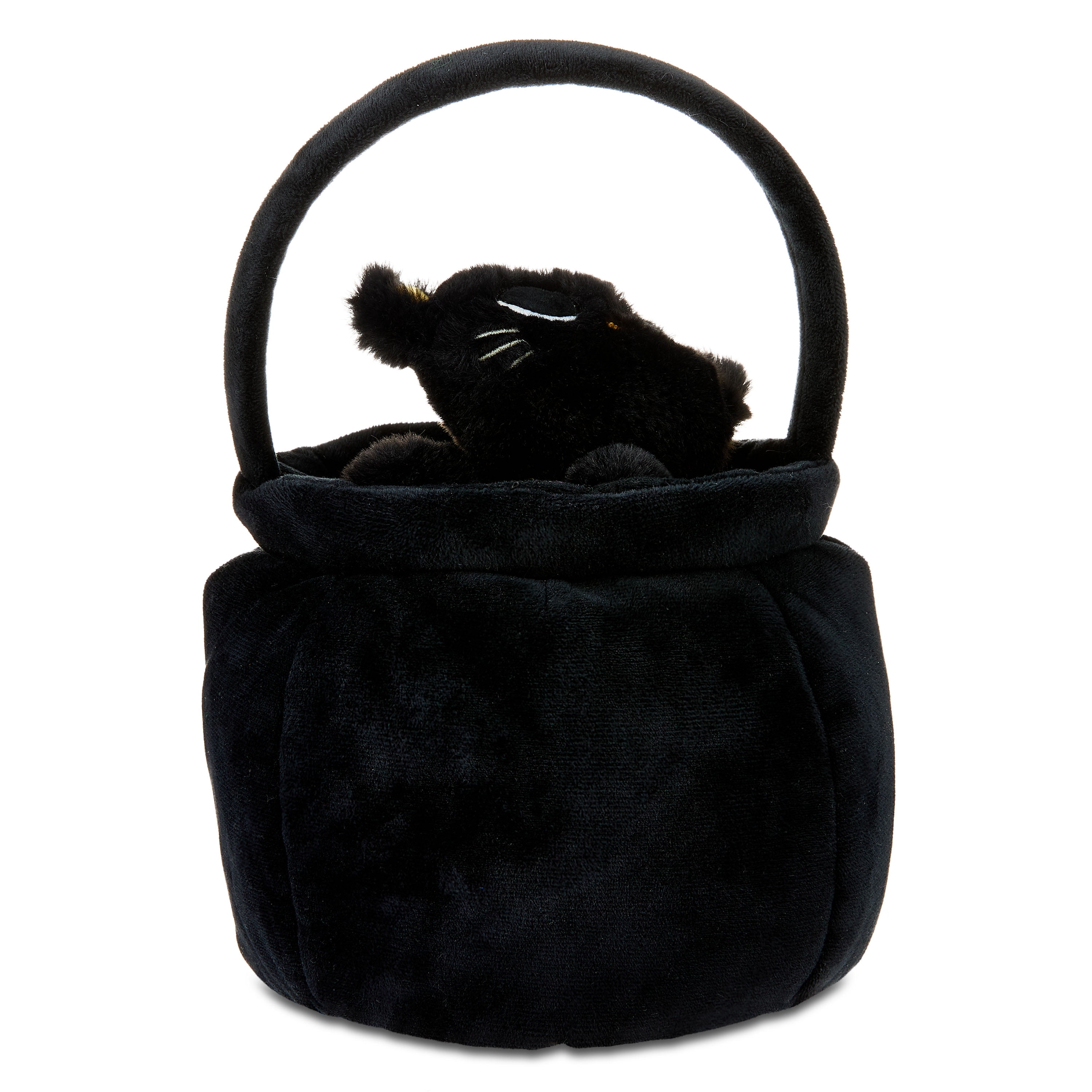 Cat in Cauldron Plush, Halloween by Way To Celebrate