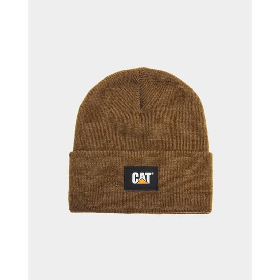 CAT LABEL CUFF BEANIE