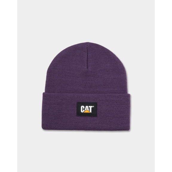 CAT LABEL CUFF BEANIE