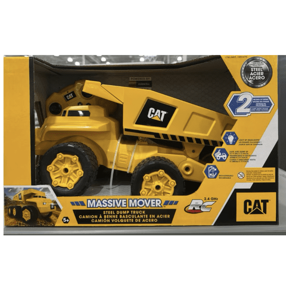 CAT Massive Mover RC Steel Dump Truck 2.4GHz Remote Control