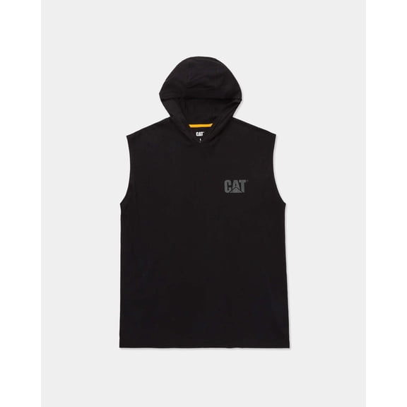 Caterpillar Men's Hooded Sleeveless T-Shirt