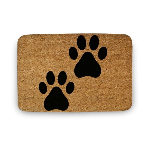 CAT PAWS PRINT Cat Paws Print Doormat Paws Print Mat Options Printed in U.S.A ,Indoor Doormat,Front Back Door Mat 17x30