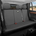 thumbnail image 1 of CAT PU Leather Rear Bench Seat Cover - Gray, 60/40 Split Fit for Cars, Trucks, SUVs - Waterproof, Scratch-Resistant, Semi-Universal Fit Rear Seat Protector for Most Auto Interior - Easy Install, 1 of 9