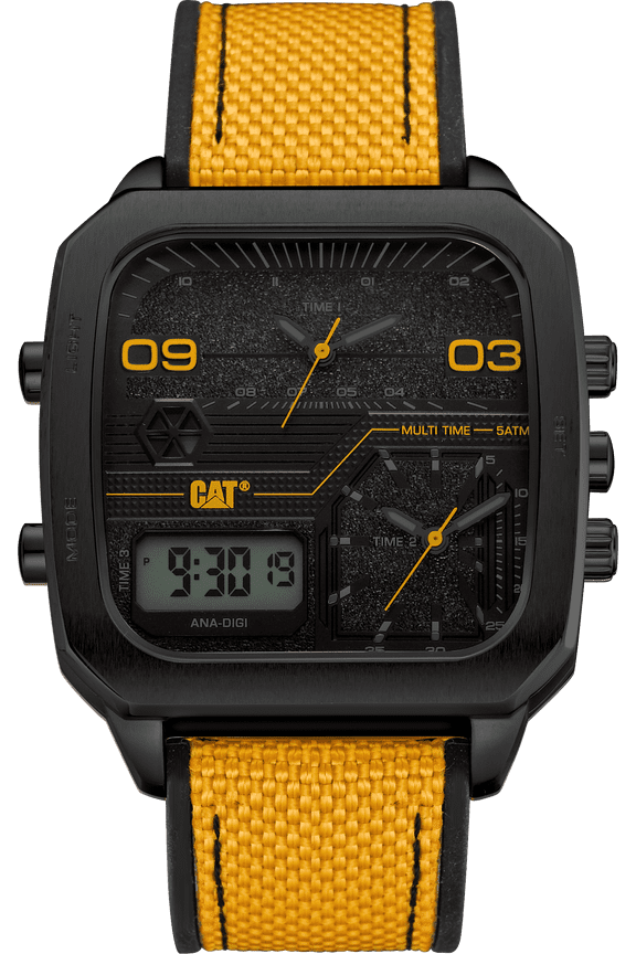 CAT "Retro D Multi" Men Watch, 43 mm case, (AS.169.27.137)