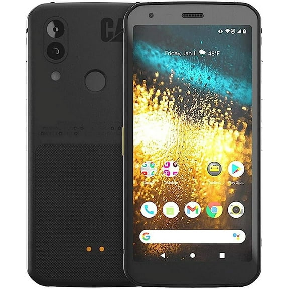 CAT S62 Unlocked - 4G Rugged Smartphone (IP68, MIL SPEC 810H, Super Bright 5.7" FHD+ Display, 4000mAh Battery, 4GB RAM / 128 GB ROM) - Black- NEW