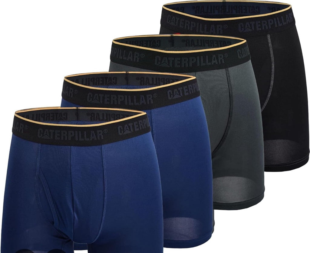 CAT Stretch Boxer Briefs w/Fly Pouch 4 Pack
