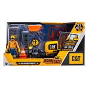 Cat Workforce Construction Playset with Bulldozer and Articulated Figure