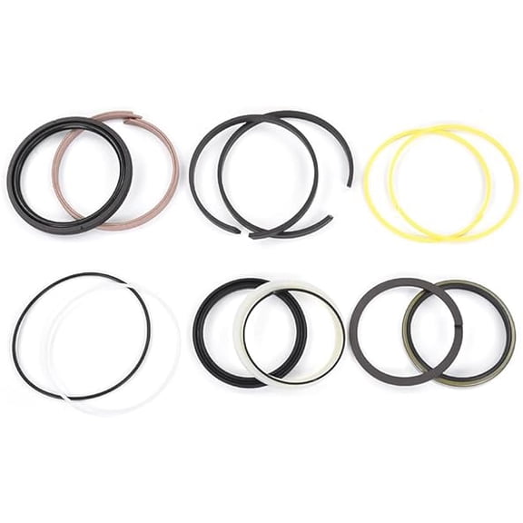 CAT320GX BUCKET Cylinder Seal Kit 6008866 Cylinder Seal Kits 600-8866 Hydraulic Cylinder Oil Seal Repair Kits Compatible with Caterpillar Excavator Part